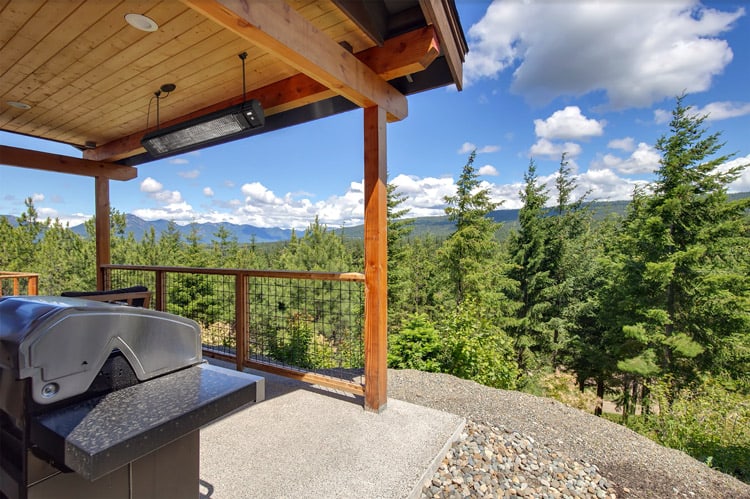 Outdoor Kitchen Electric Patio Heater