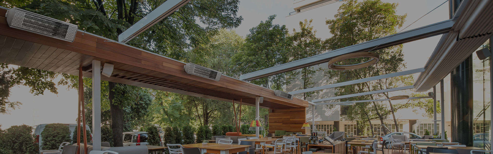 Aura Performance Heaters for your hospitality patio